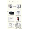 Wholesale 12 inch ABS Portable Bladeless Humidifier Fan